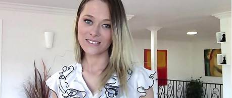 PropertySex - Housewarming gift deepthroat and sex from hot real estate agent