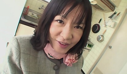 japanese mature with creampie